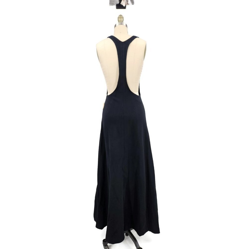 VTG New Joshua Tree Black Maxi Dress Womens 11-12 Sleeveless Low Side - Picture 3 of 6